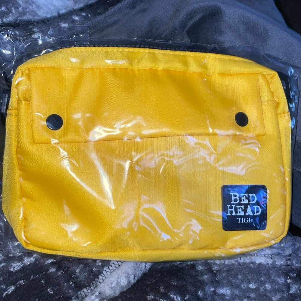 Bead head tigi yellow fanny pack NEW IN PACKAGE